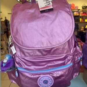 Kipling rainbow backpackck Ezra